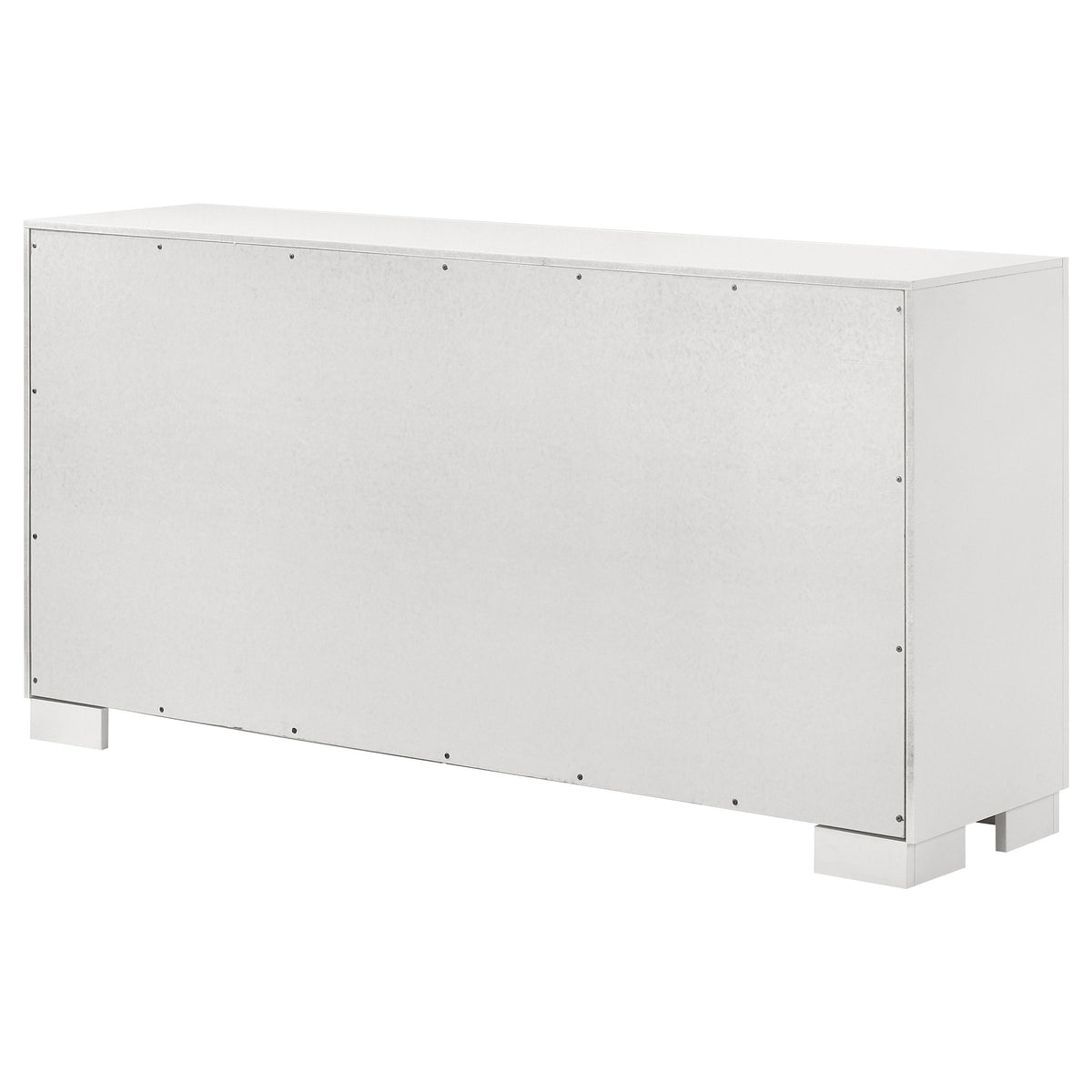 Jessica 6-drawer Dresser - Snow White, Without Mirror