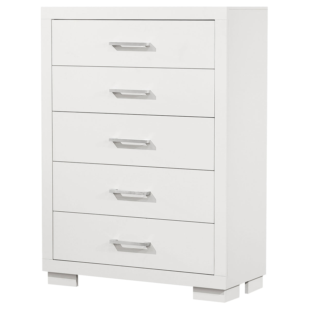 Jessica 5-drawer Bedroom Chest - Snow White