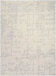 Ivory Hues IVH01 Ivory Grey Rug - Rectangle