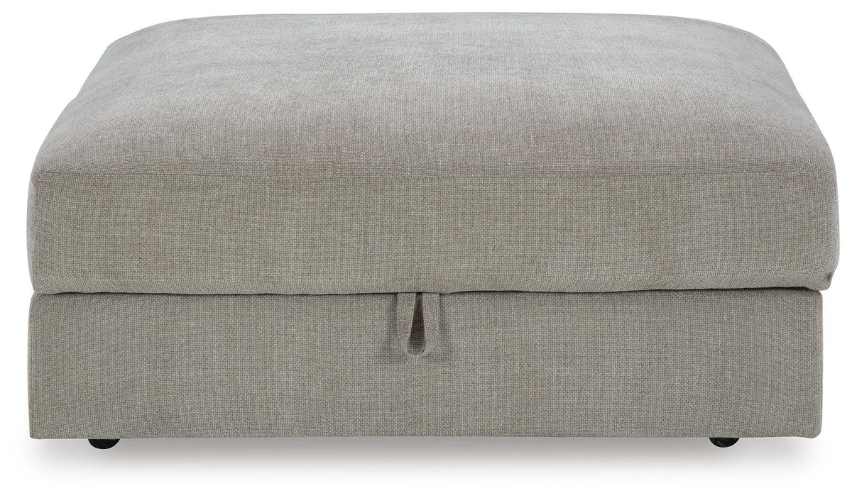 Aslan Court Ottoman With Storage Chenille