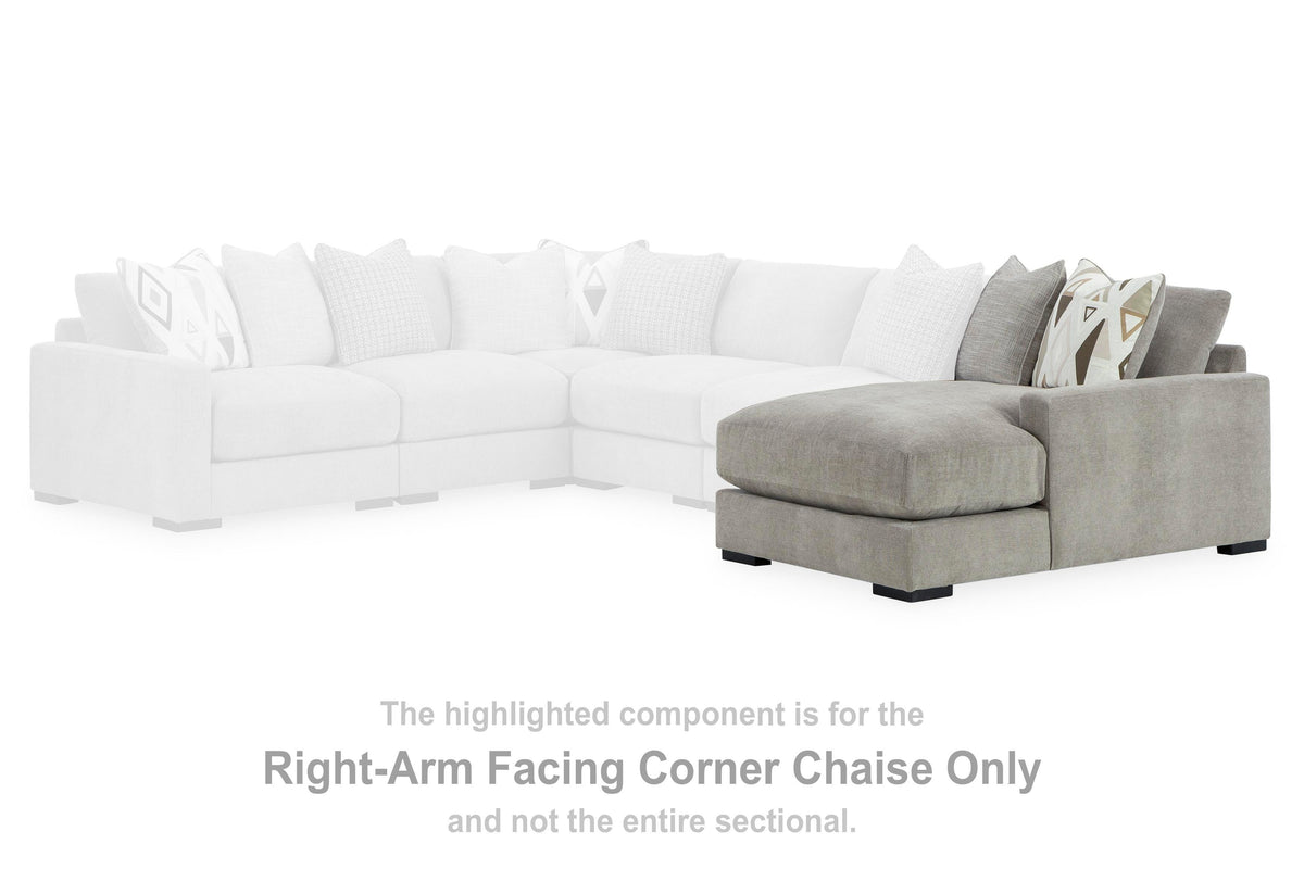Aslan Court RAF Corner Chaise Chenille