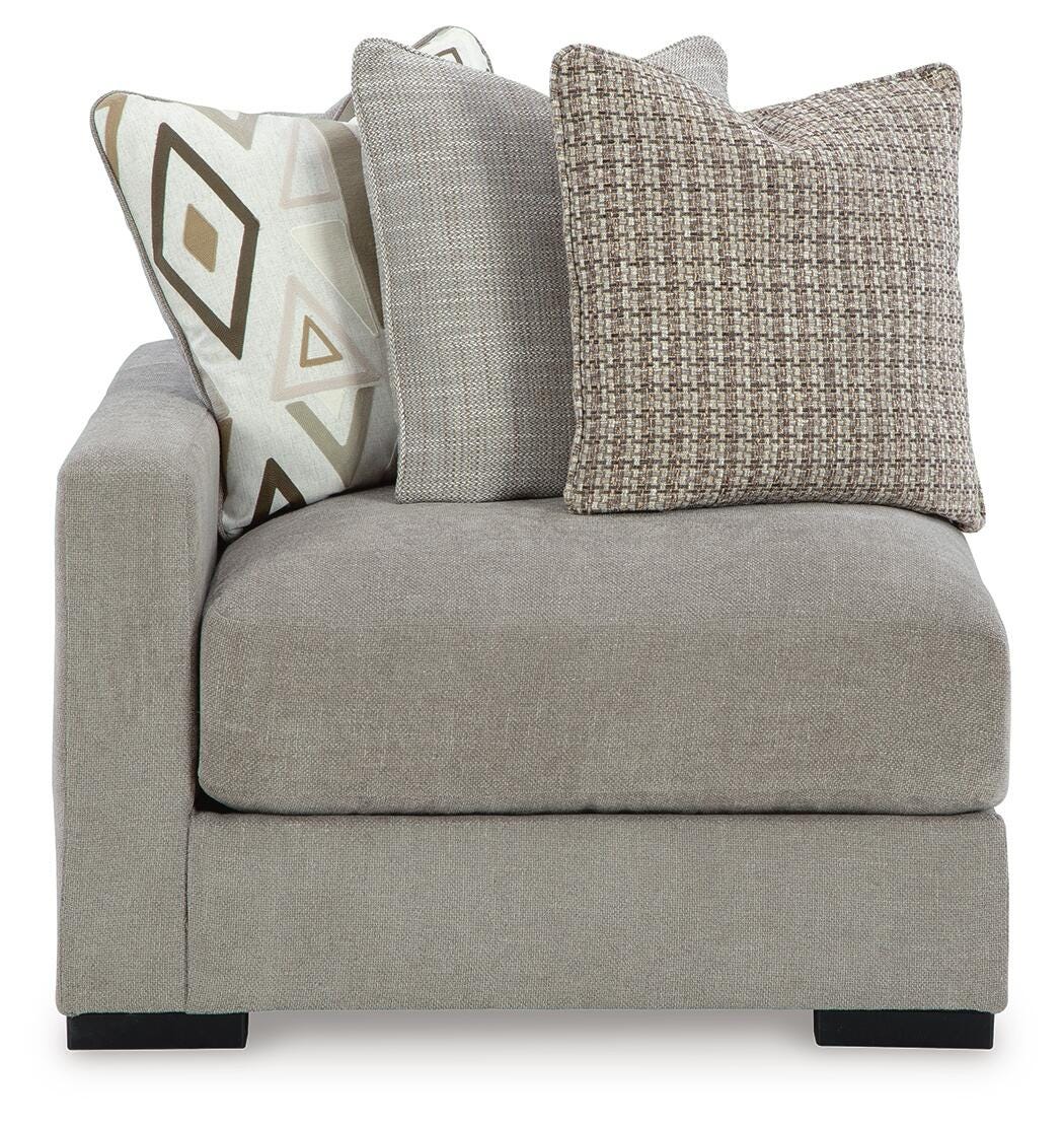 Aslan Court LAF Corner Chair Chenille