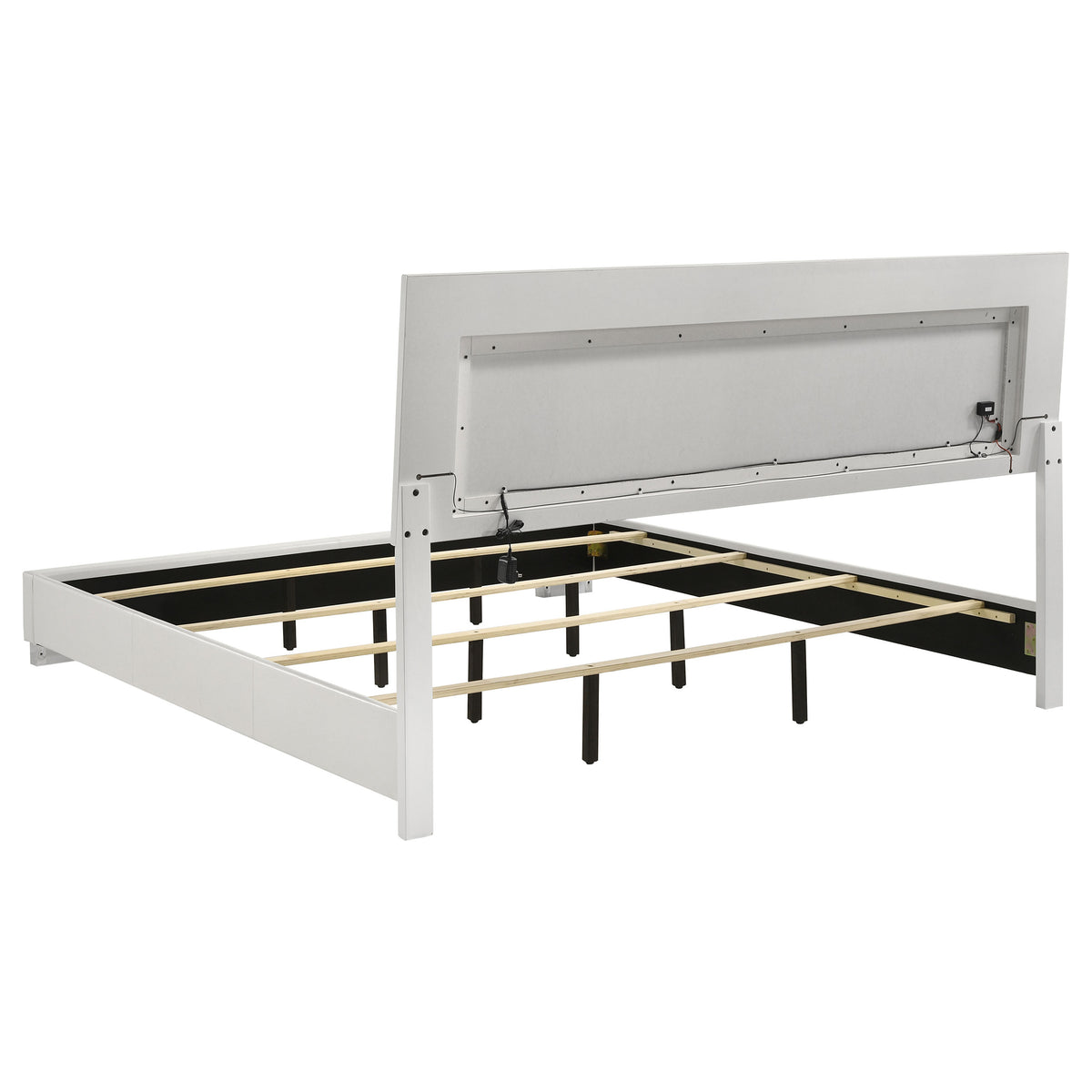 Felicity 6-piece Bedroom Set White High Gloss - California King