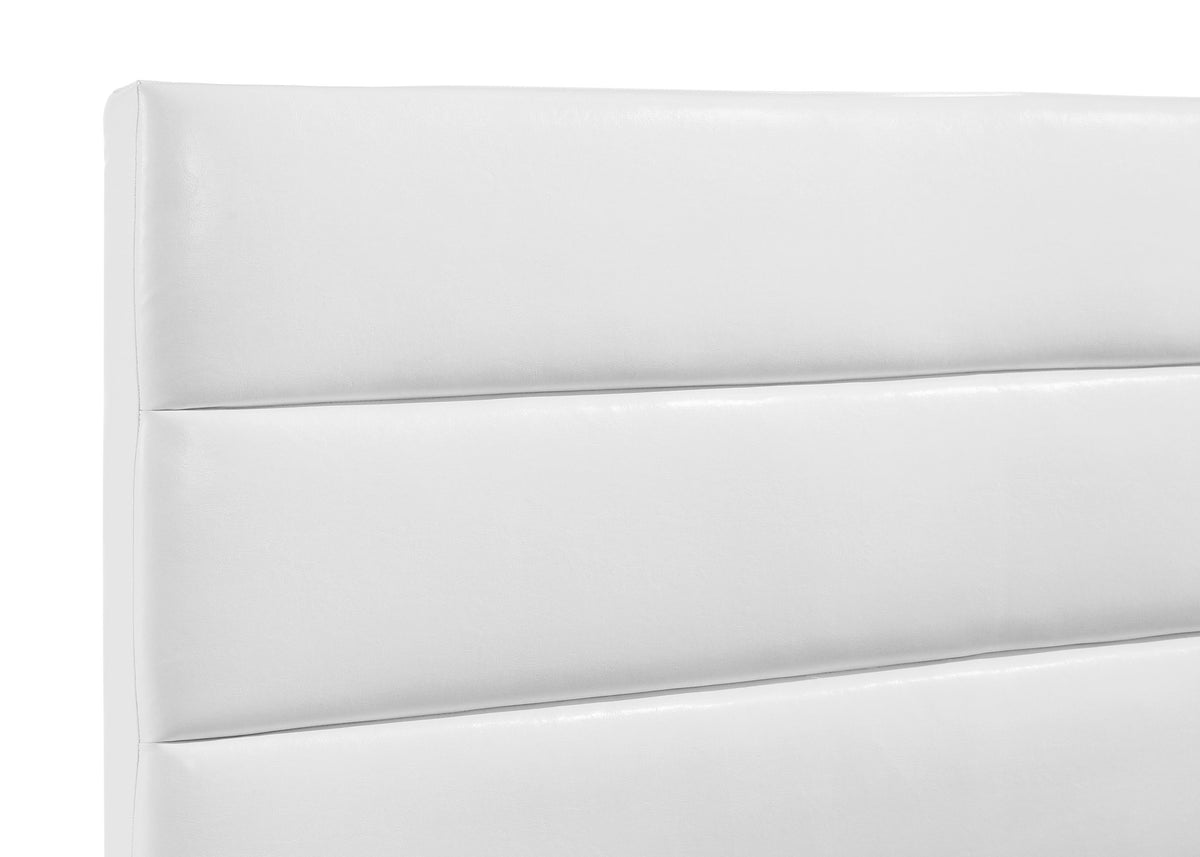 Felicity 4-piece Platform Bedroom Set White - Queen
