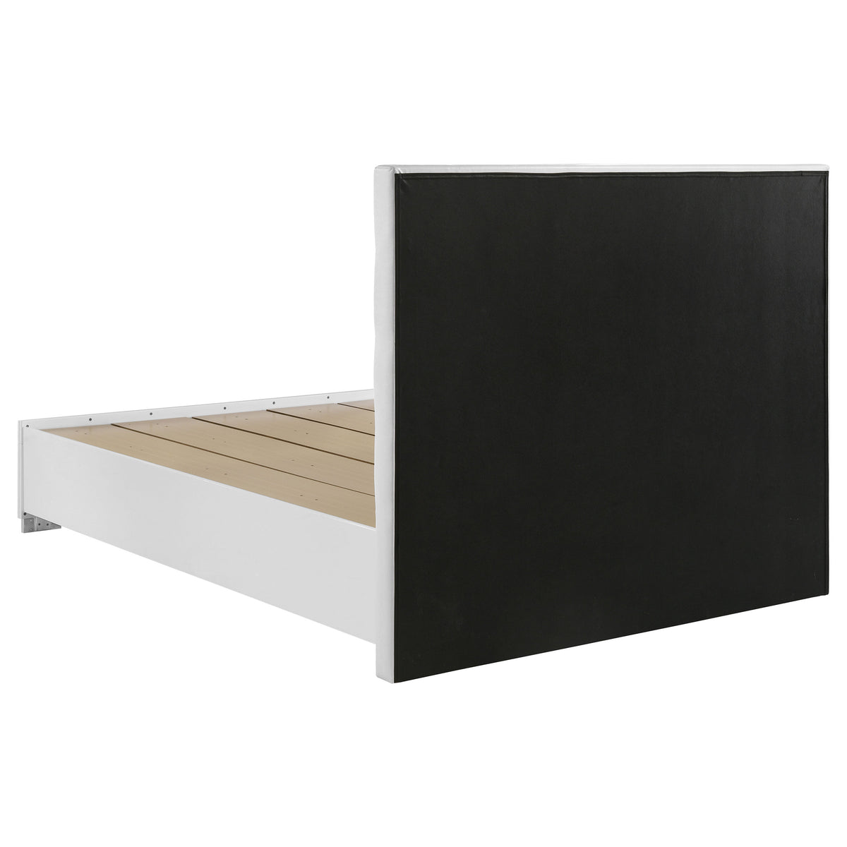Felicity Storage Bed White High Gloss - Queen