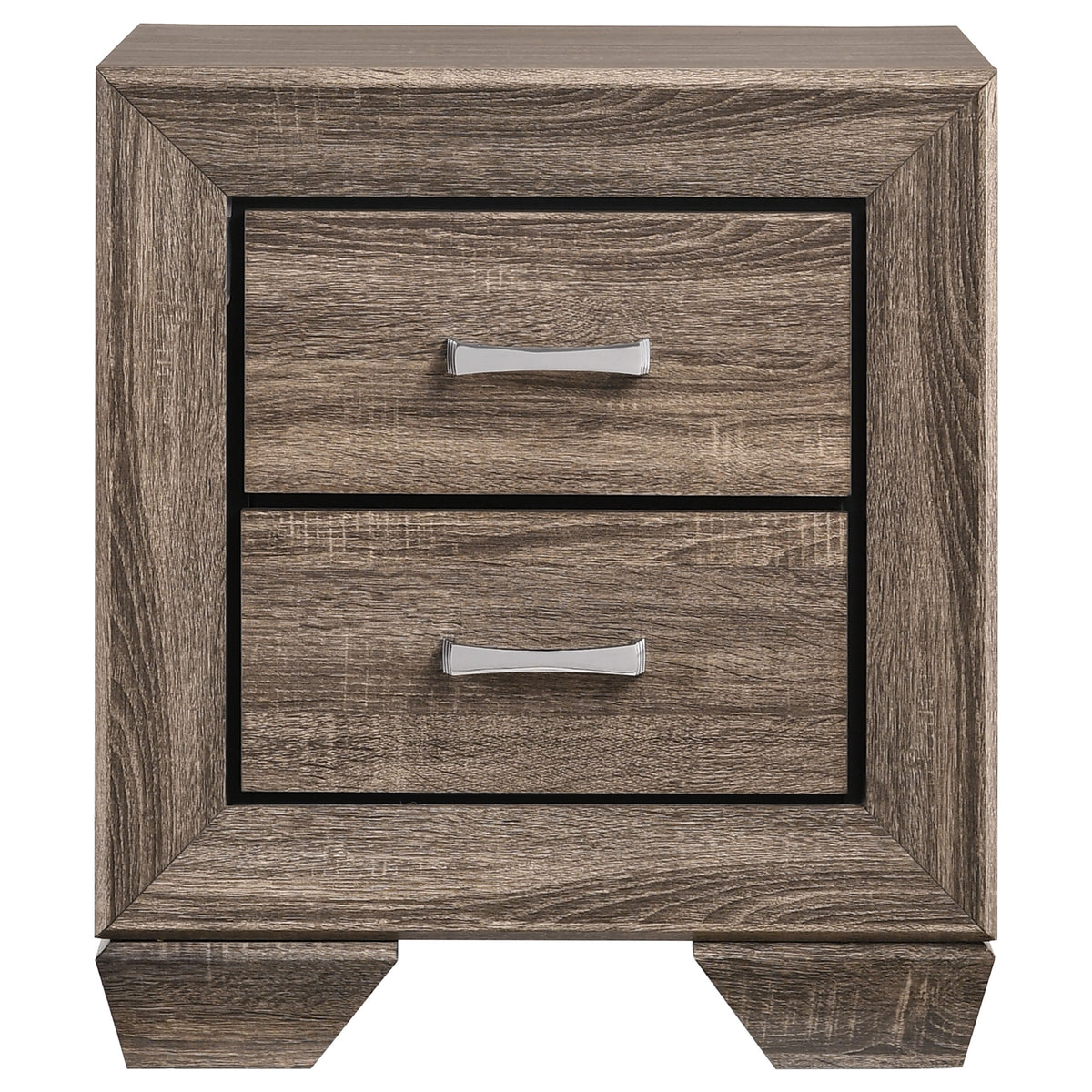 Kauffman 4-piece Bedroom Set with Storage Panel Bed - Eastern King, Washed Taupe