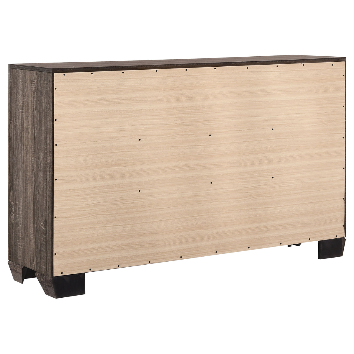 Kauffman 5-piece Bedroom Set with Storage Panel Bed - Eastern King, Washed Taupe