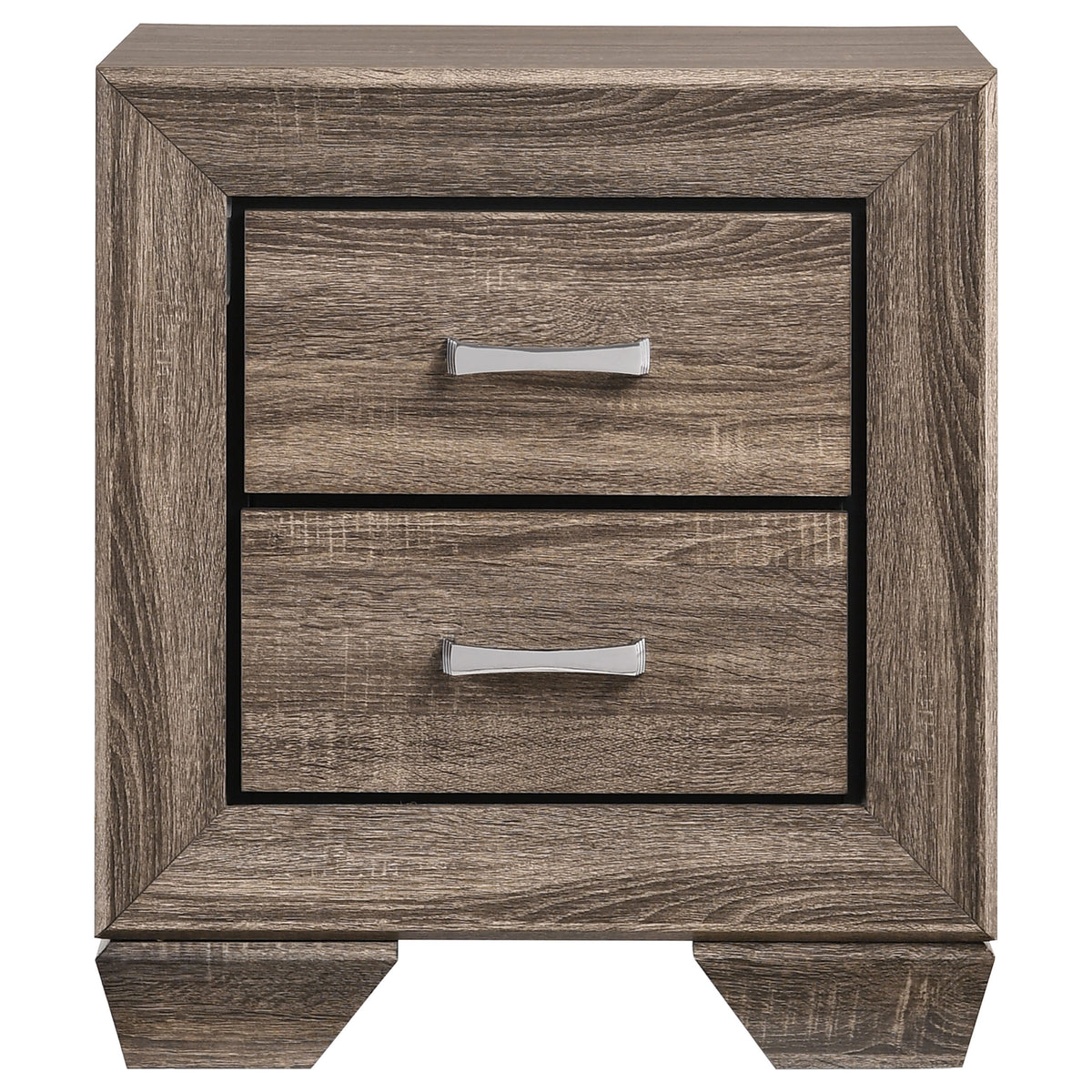 Kauffman 4-piece Bedroom Set with Storage Panel Bed - Queen, Washed Taupe