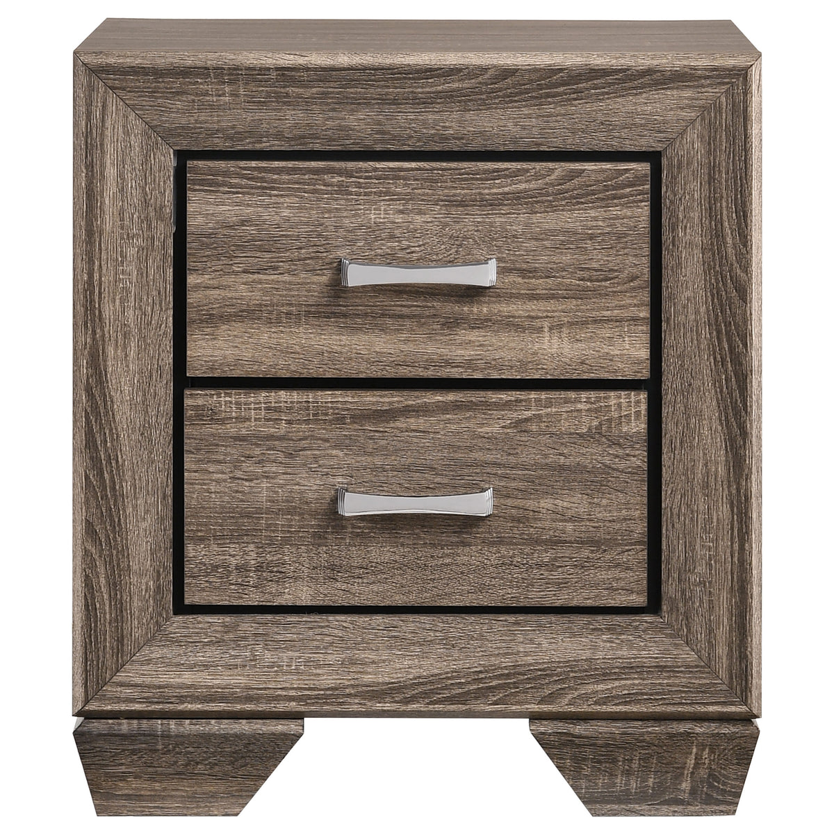 Kauffman 4-piece Bedroom Set with Panel Bed - Eastern King, Washed Taupe
