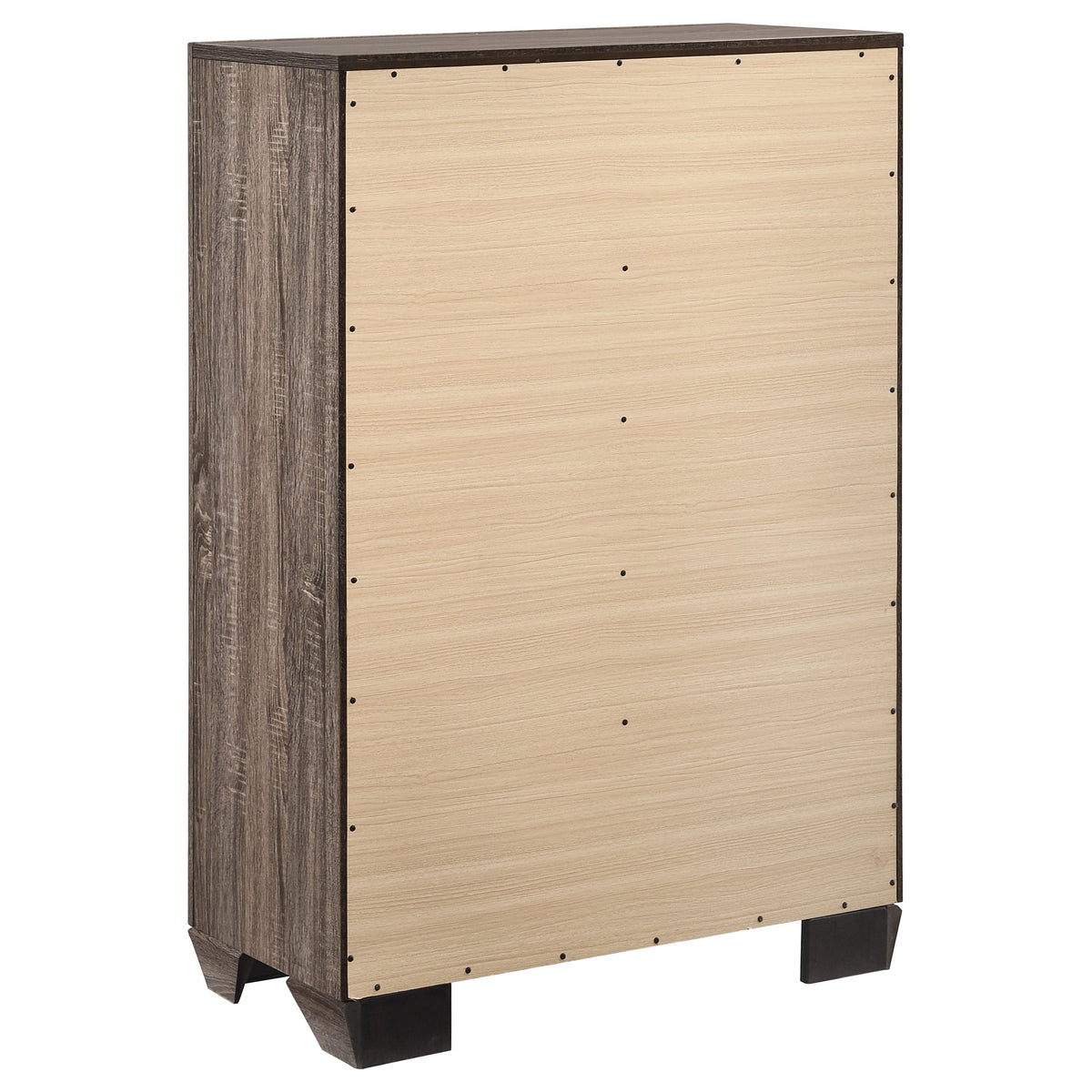 Kauffman 5-piece Bedroom Set with Panel Bed - Eastern King, Washed Taupe