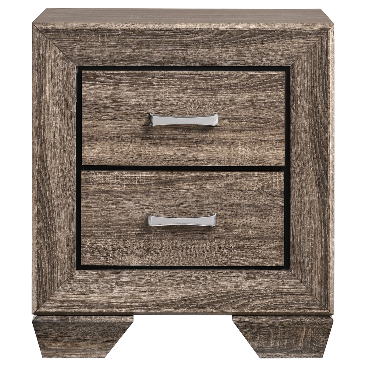 Kauffman 4-piece Bedroom Set with Panel Bed - California King, Washed Taupe