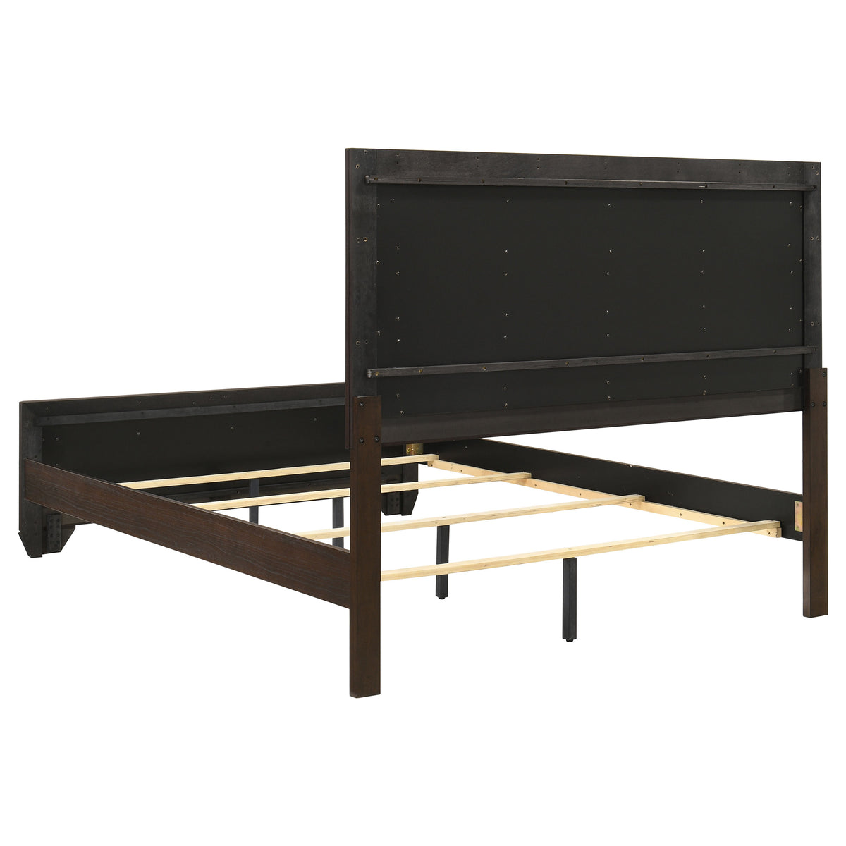 Kauffman 4-piece Bedroom Set with Panel Bed - Queen, Dark Cocoa
