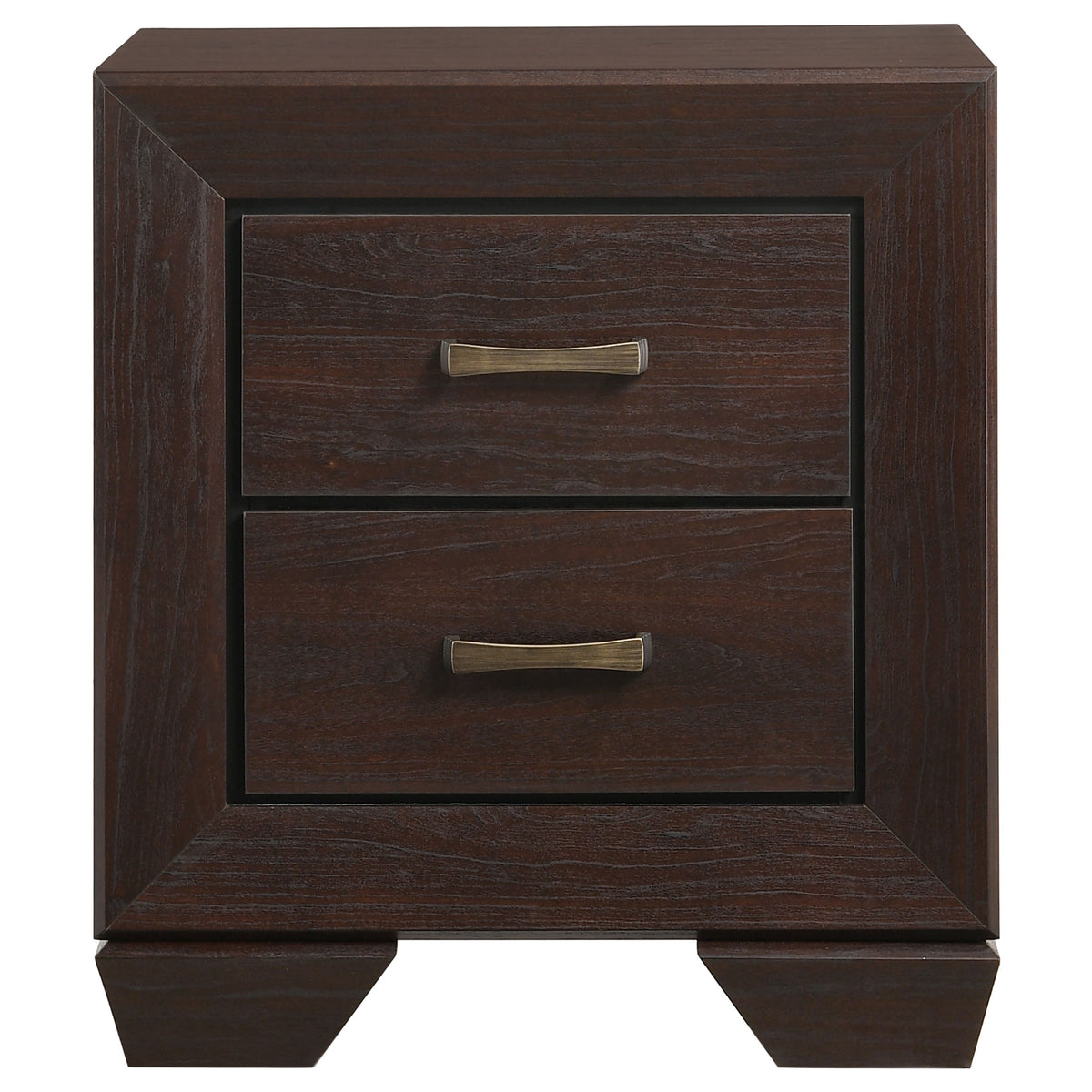Kauffman 4-piece Bedroom Set with Panel Bed - Queen, Dark Cocoa
