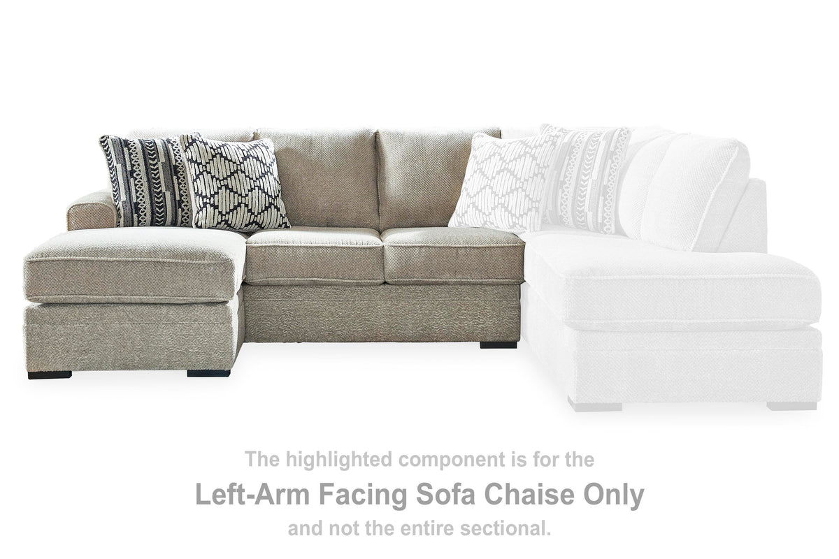 Calnita LAF Sofa Chaise Velvet