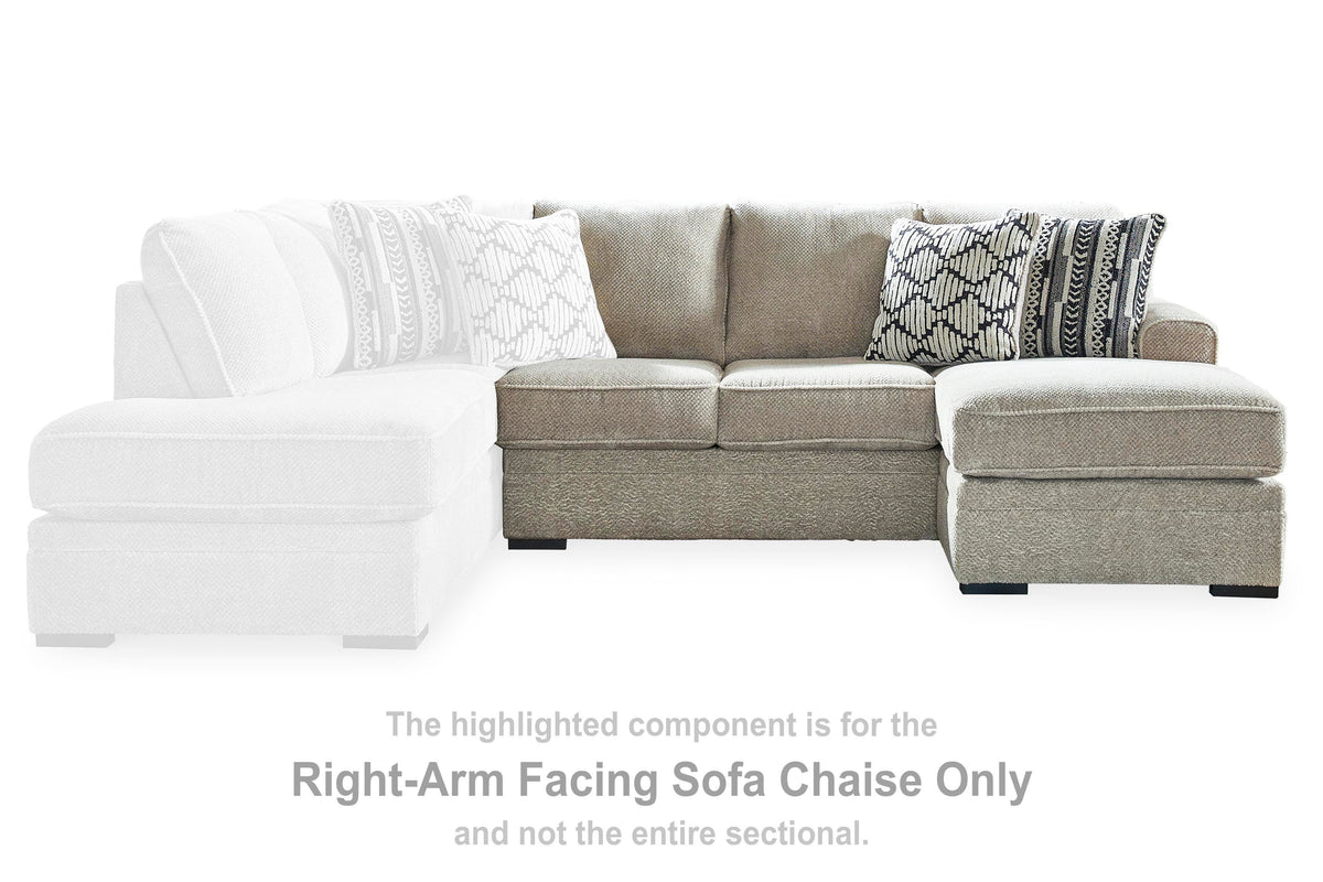 Calnita RAF Sofa Chaise Velvet