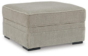 Calnita Ottoman With Storage Velvet