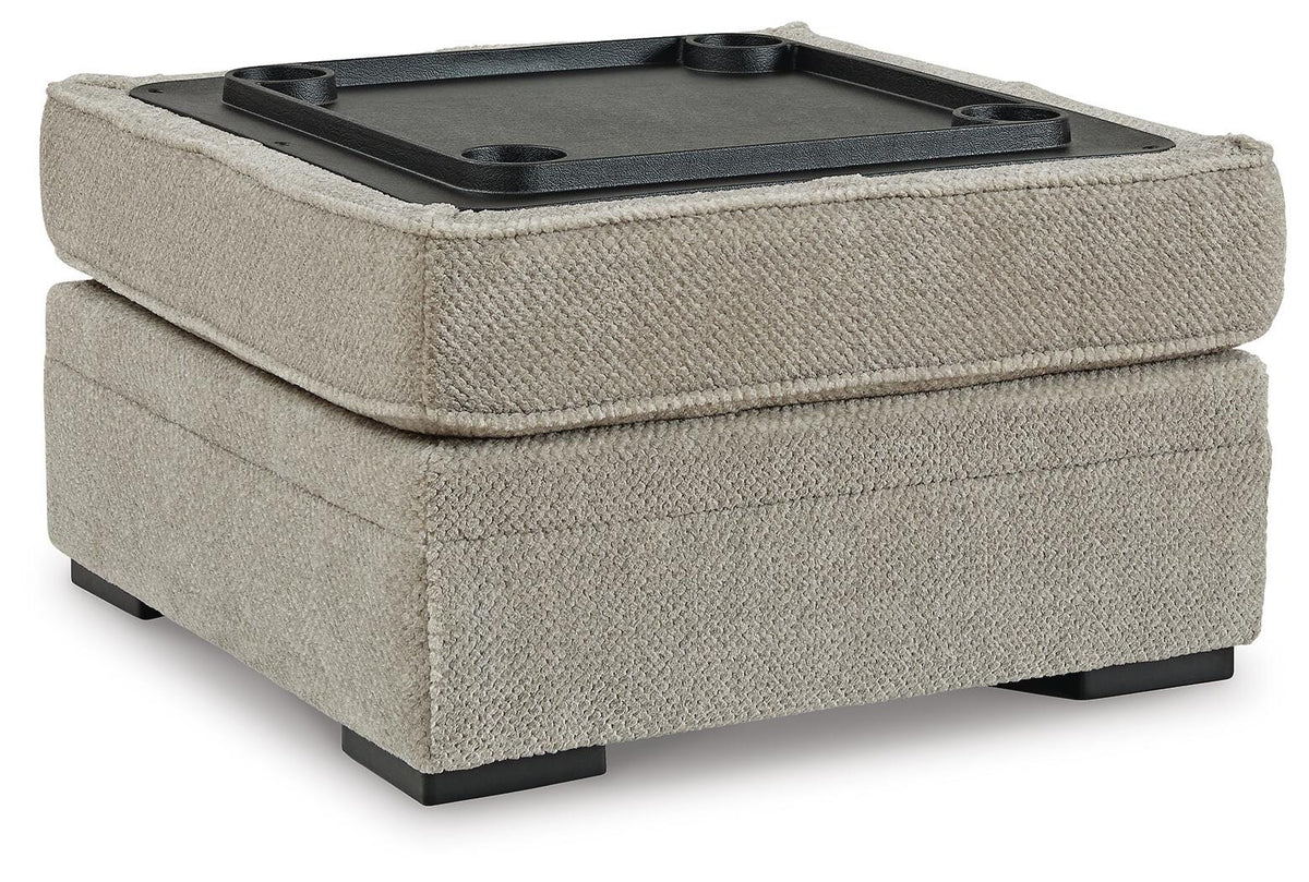 Calnita Ottoman With Storage Velvet