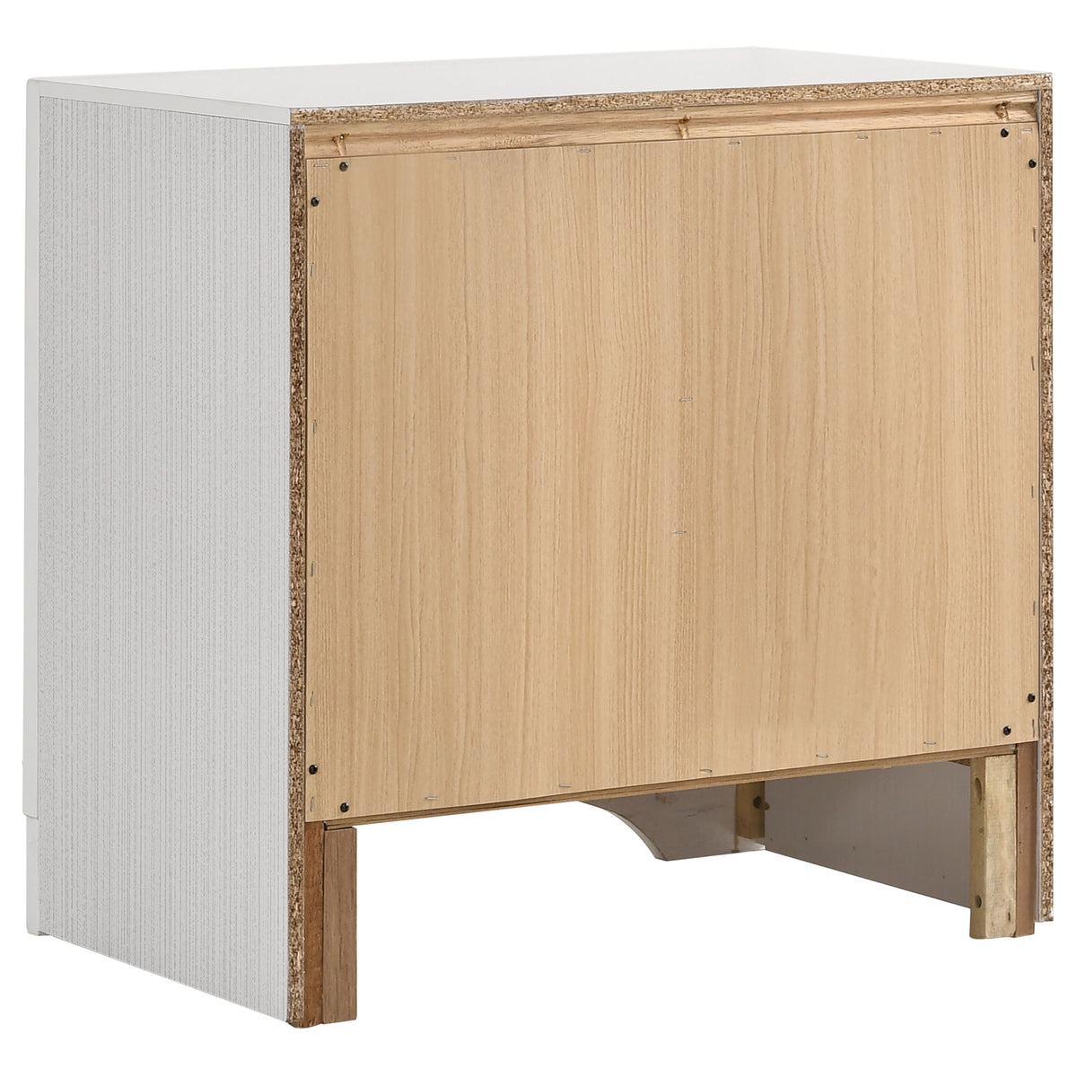 Miranda 5-piece Bedroom Set with 51-inch Wood Storage Panel Bed - Eastern King, White