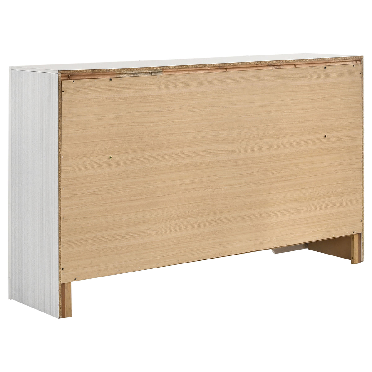 Miranda 5-piece Bedroom Set with 51-inch Wood Storage Panel Bed - Queen, White