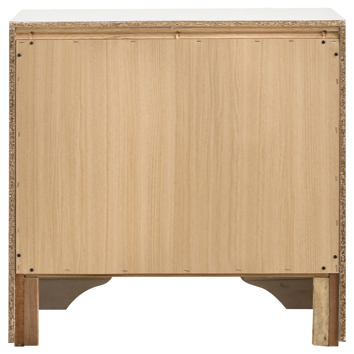 Miranda 3-drawer Nightstand Bedside Table - White