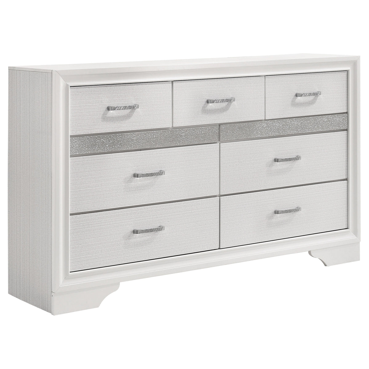 Miranda 9-drawer Dresser - White, Without Mirror
