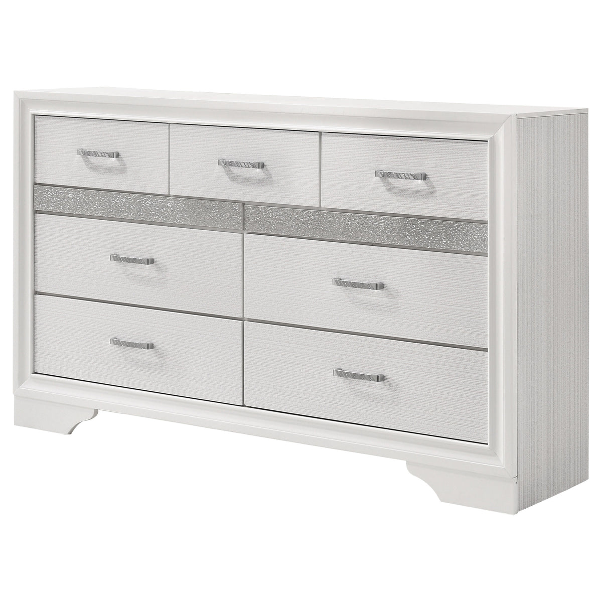 Miranda 9-drawer Dresser - White, Without Mirror