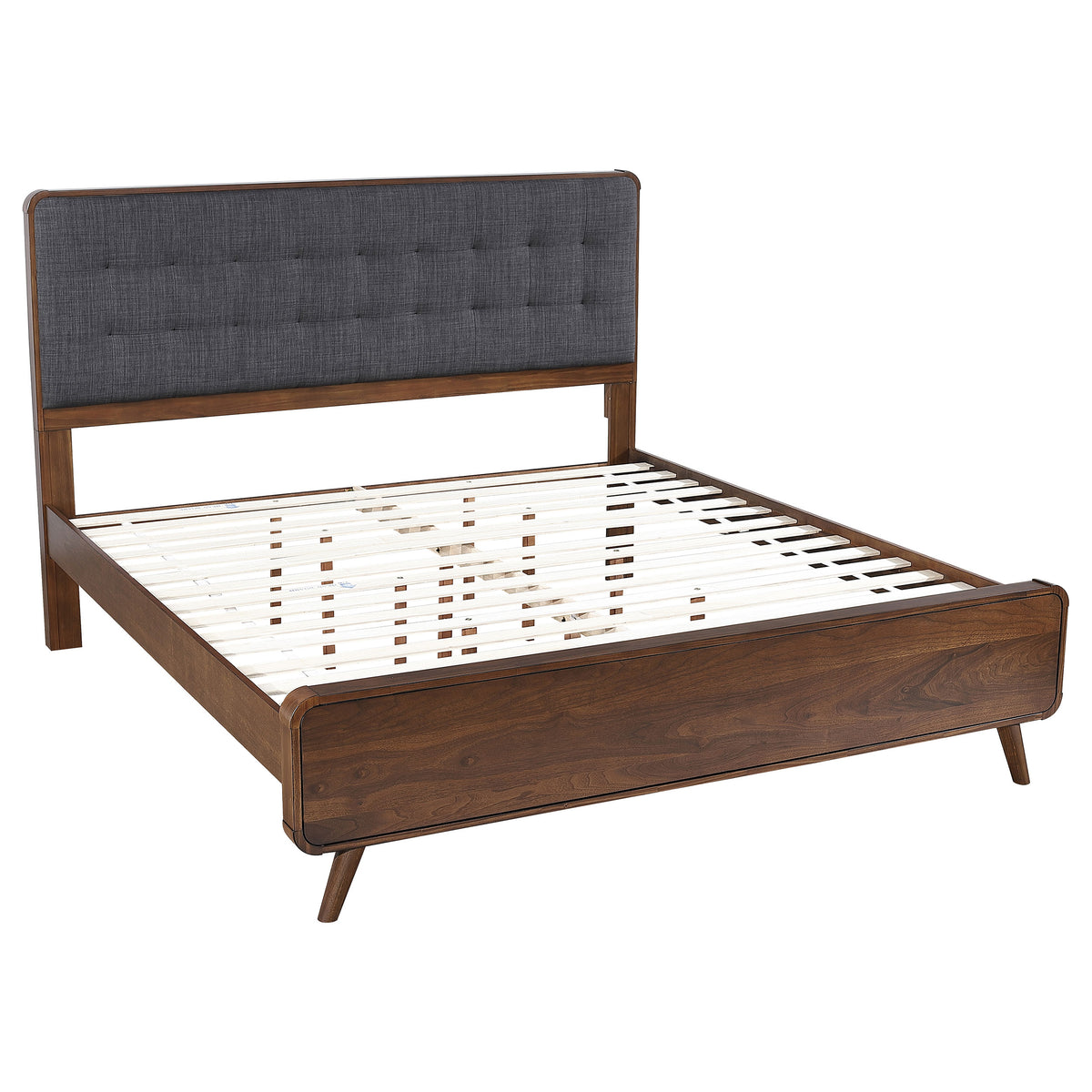 Robyn 5-piece Bedroom Set - Eastern King, Dark Walnut