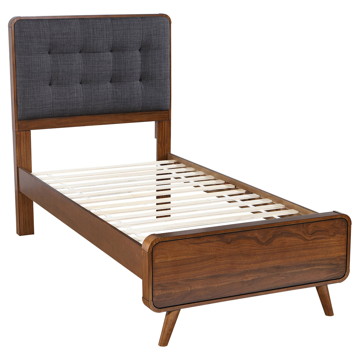 Robyn 5-piece Bedroom Set - Twin, Dark Walnut