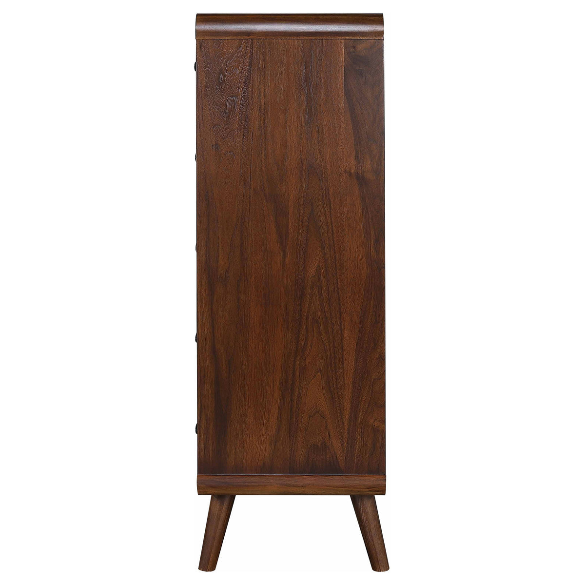 Robyn 5-drawer Bedroom Chest of Drawers - Dark Walnut