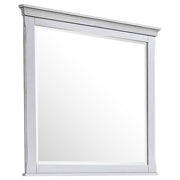 Franco Dresser Mirror Distressed White