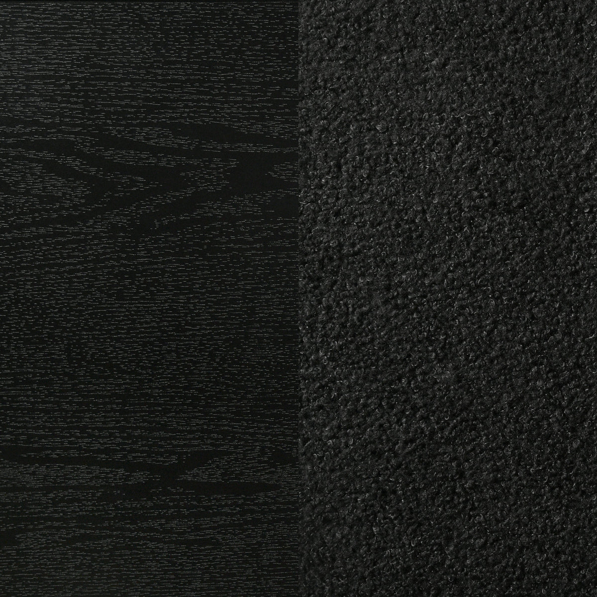 Miranda 54-inch Upholstered Panel Bed - California King, Black