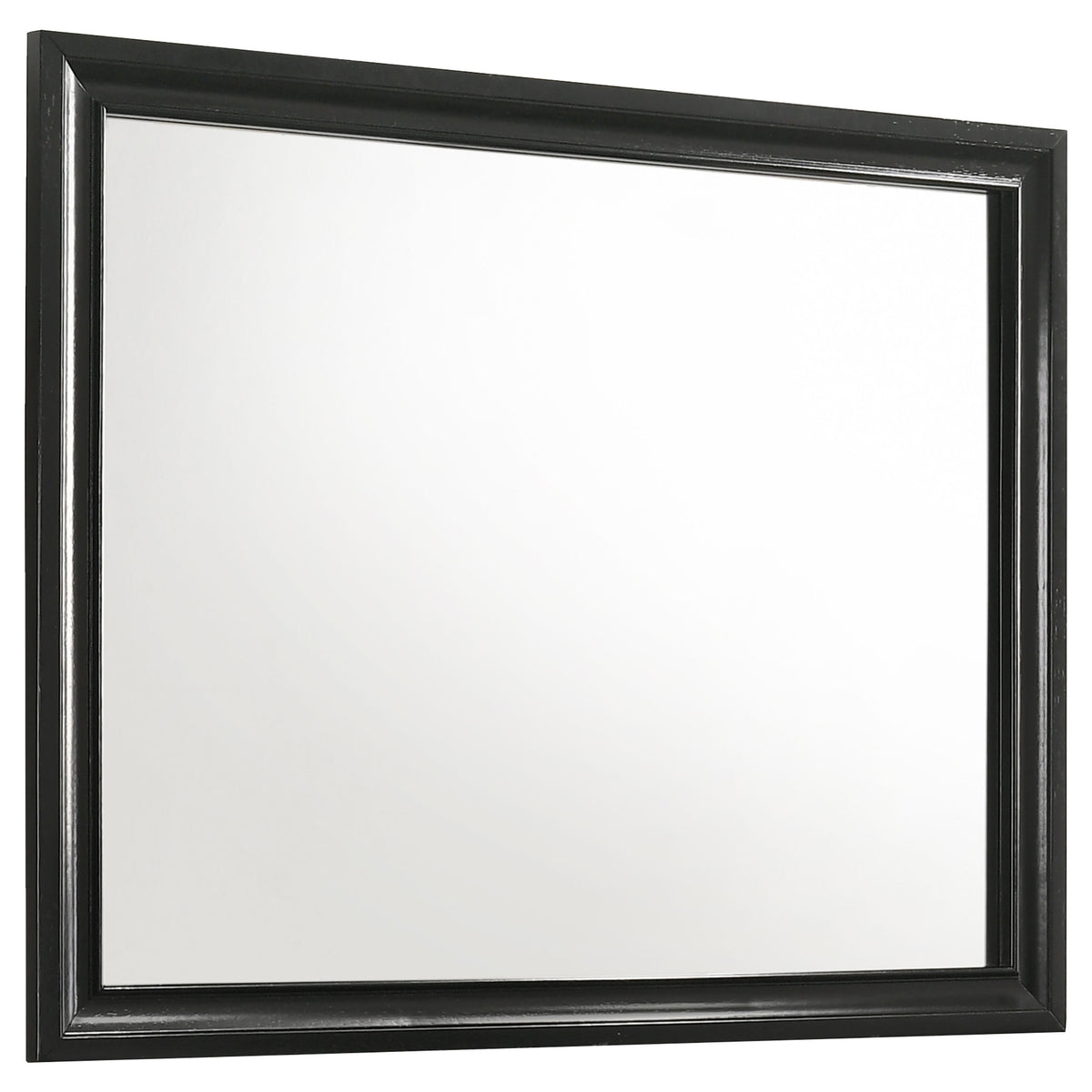 Miranda 5-piece Bedroom Set with 51-inch Wood Storage Panel Bed - Full, Black