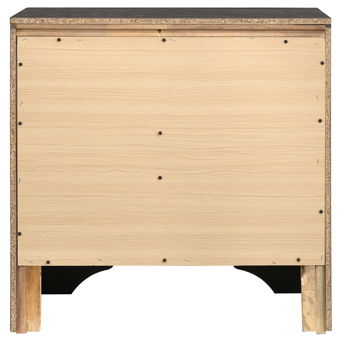 Miranda 3-drawer Nightstand Bedside Table - Black