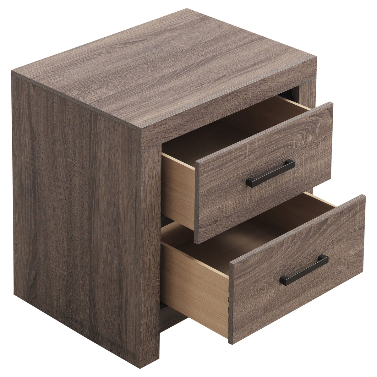 Brantford 4-piece Bedroom Set with Panel Bed - Eastern King, Barrel Oak