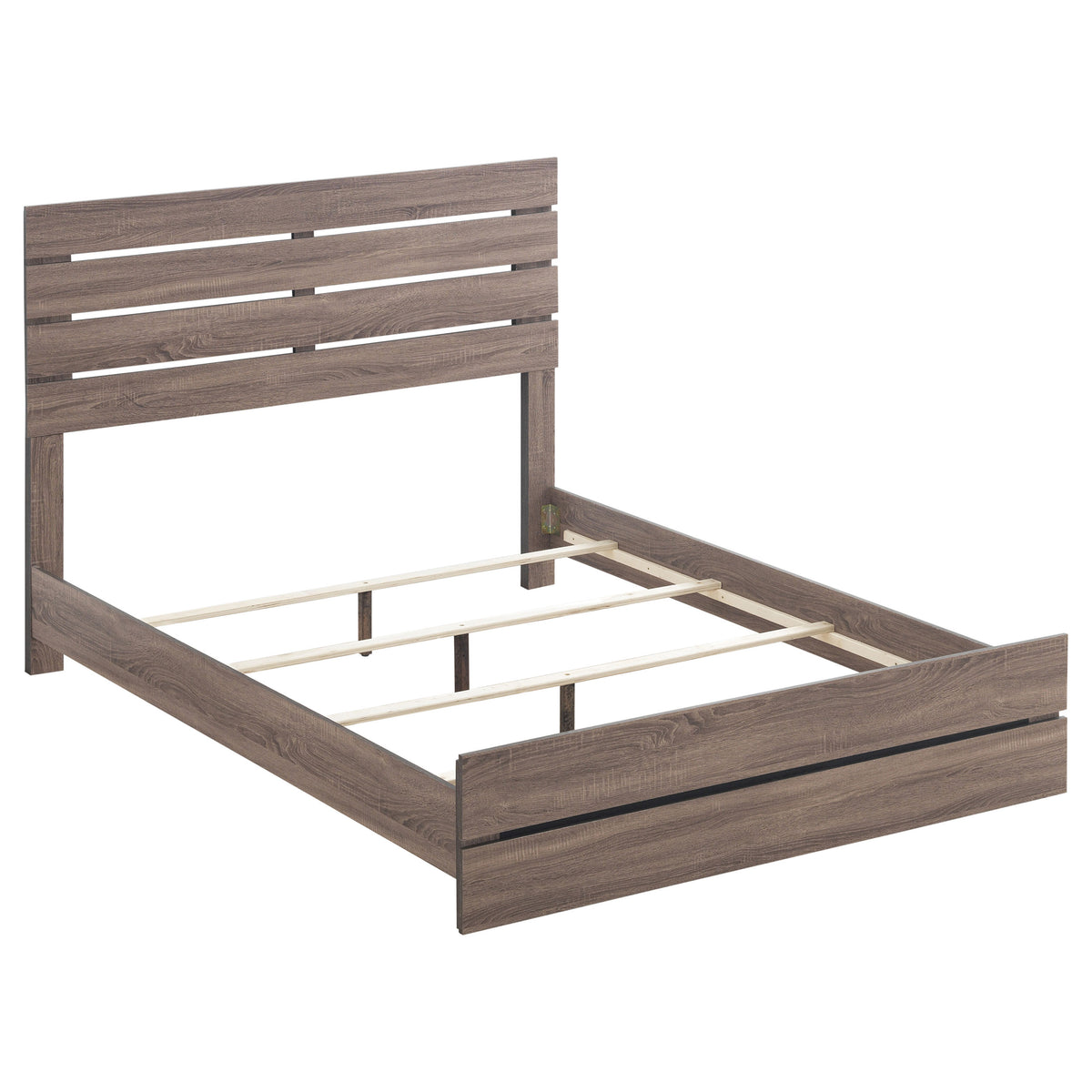 Brantford 5-piece Bedroom Set with Panel Bed - Eastern King, Barrel Oak