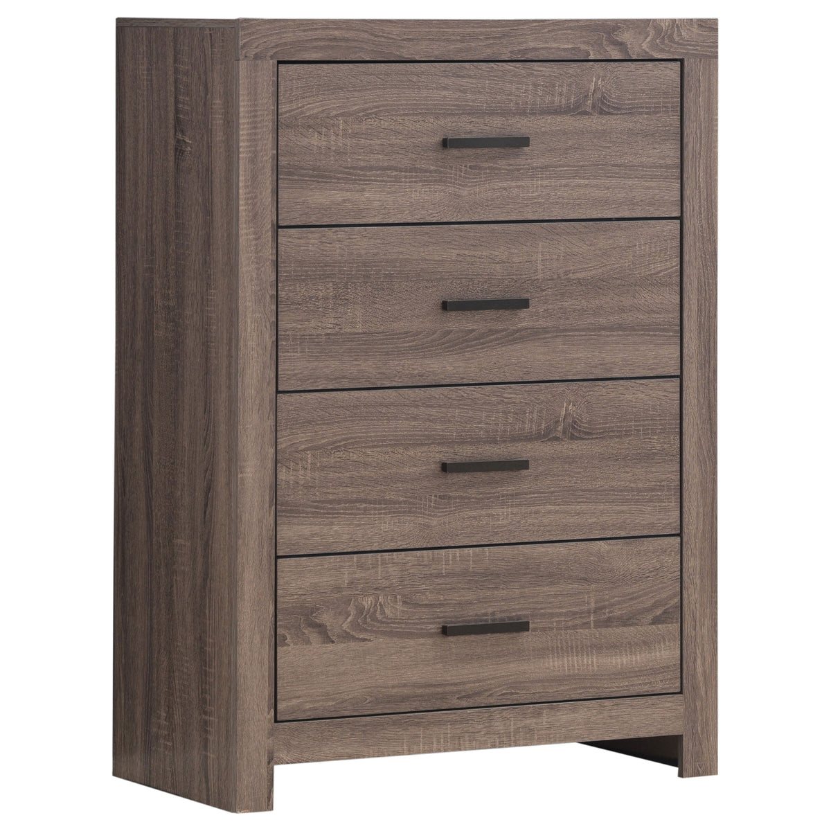 Brantford 5-piece Bedroom Set with Panel Bed - Queen, Barrel Oak