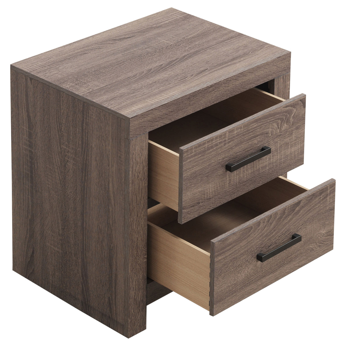 Brantford 5-piece Bedroom Set with Panel Bed - Queen, Barrel Oak