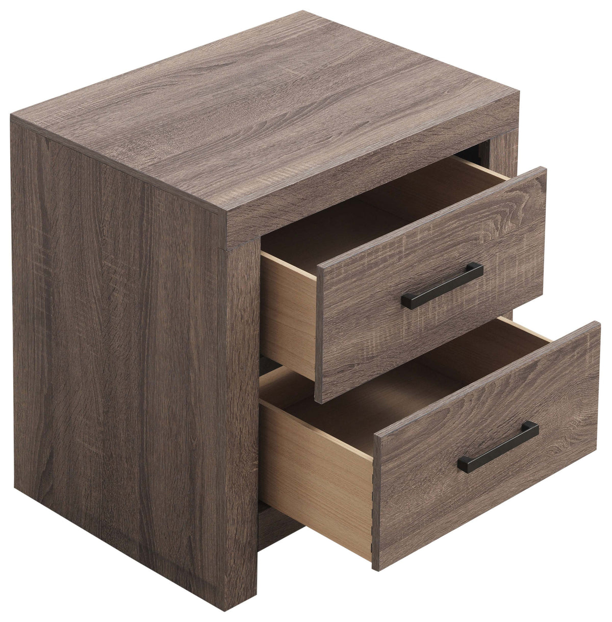 Brantford 2-drawer Nightstand - Barrel Oak