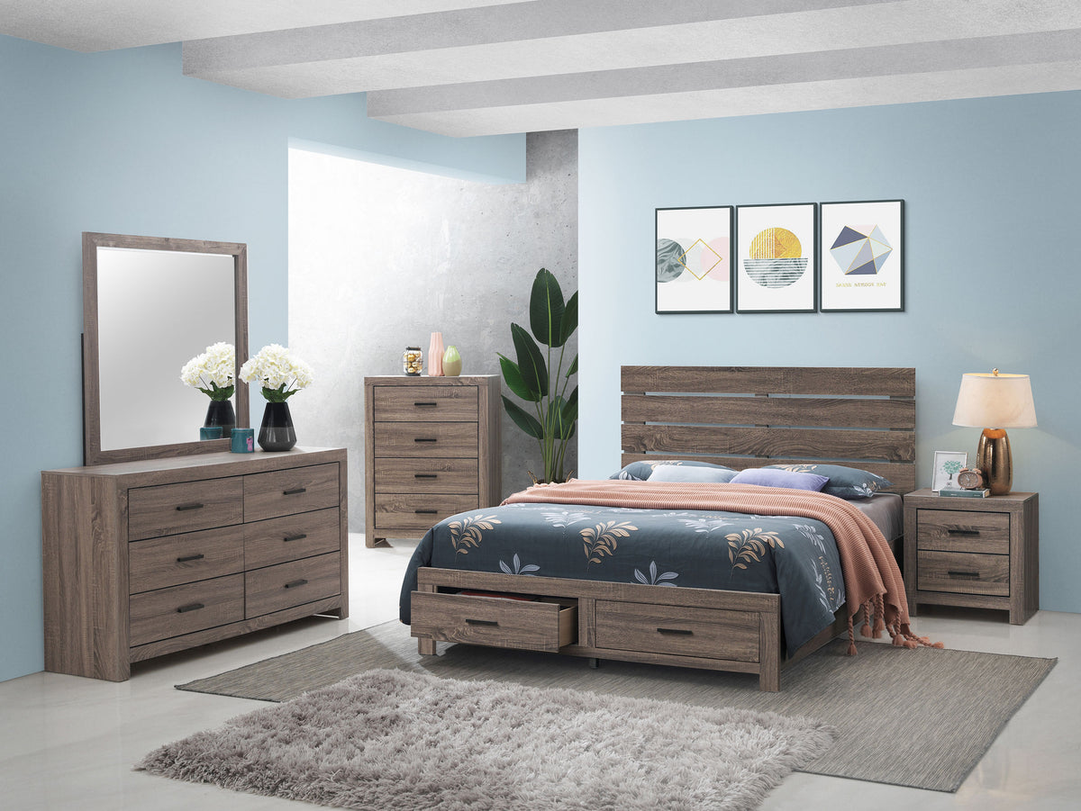 Brantford Dresser Mirror - Barrel Oak