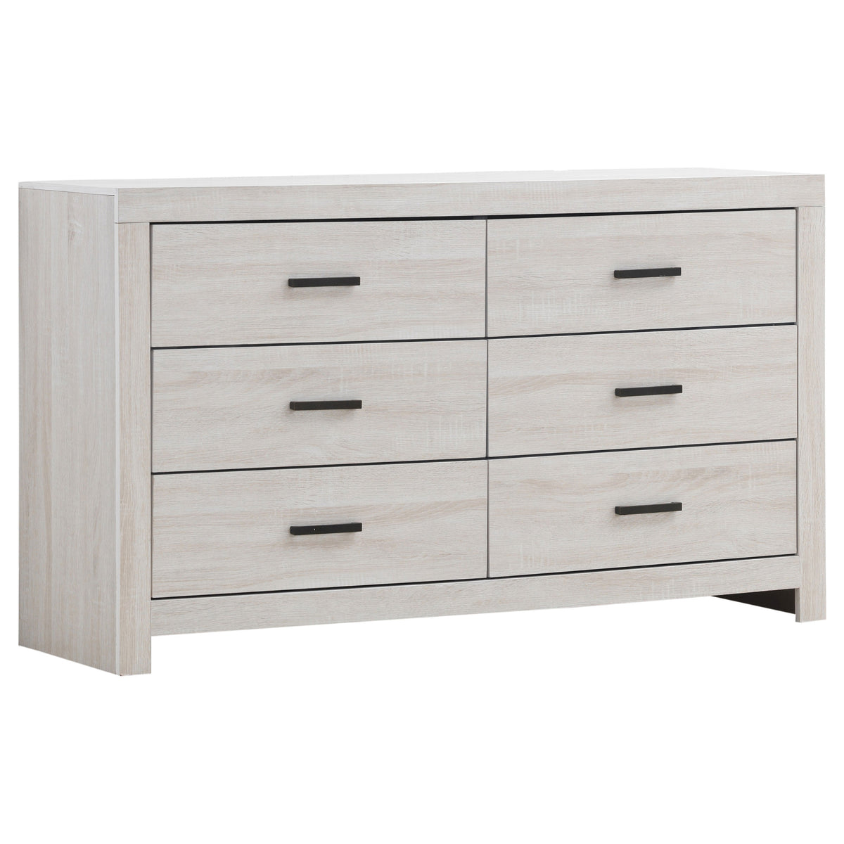 Brantford 5-piece Bedroom Set with Panel Bed - Queen, Coastal White