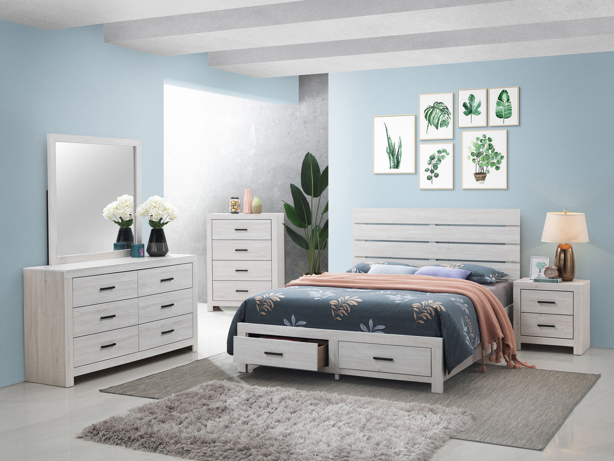 Brantford Dresser Mirror - Coastal White