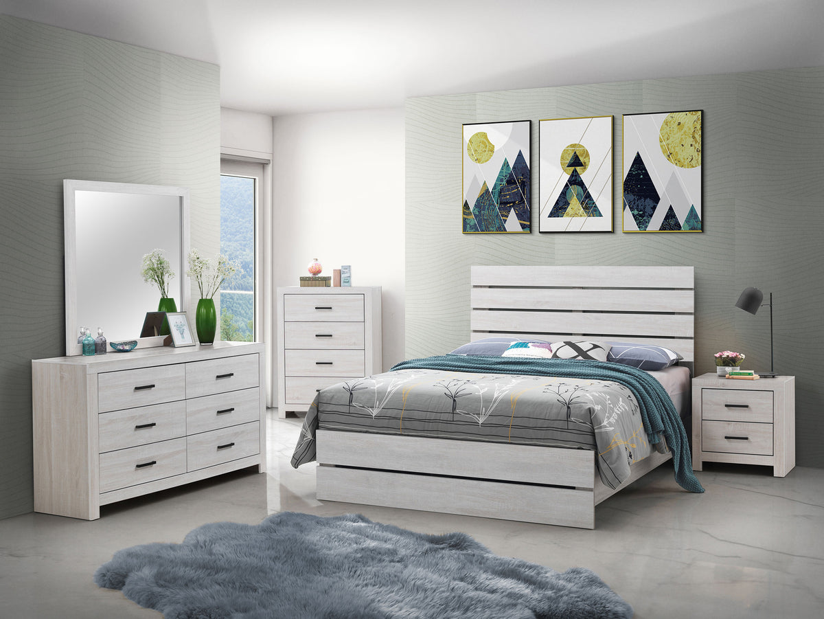 Brantford Dresser Mirror - Coastal White