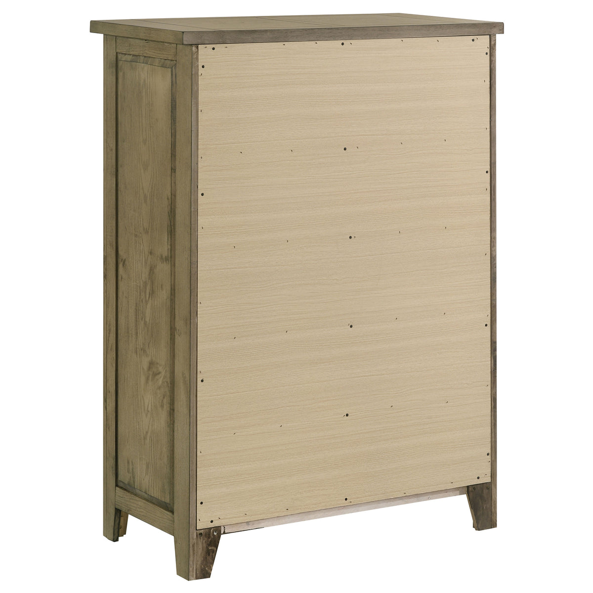 Hazlewood 5-piece Bedroom Set Vineyard Oak with 59-inch Storage Bed - Eastern King