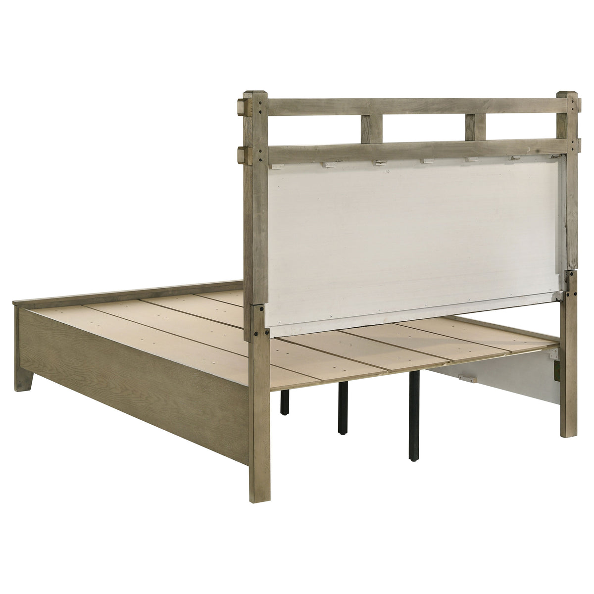 Hazlewood 5-piece Bedroom Set Vineyard Oak with 59-inch Storage Bed - Queen