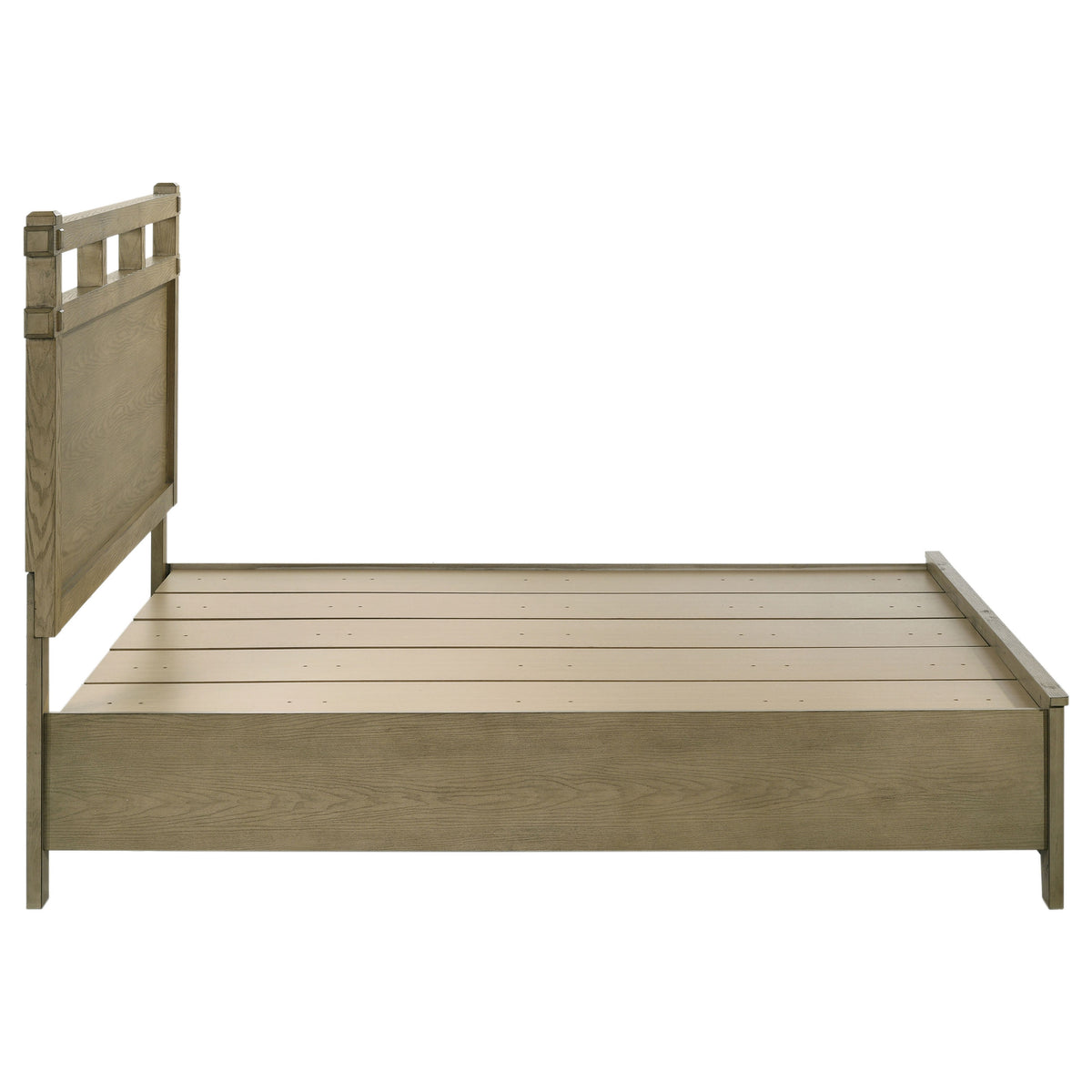 Hazlewood 59-inch Storage Bed Vineyard Oak - Queen