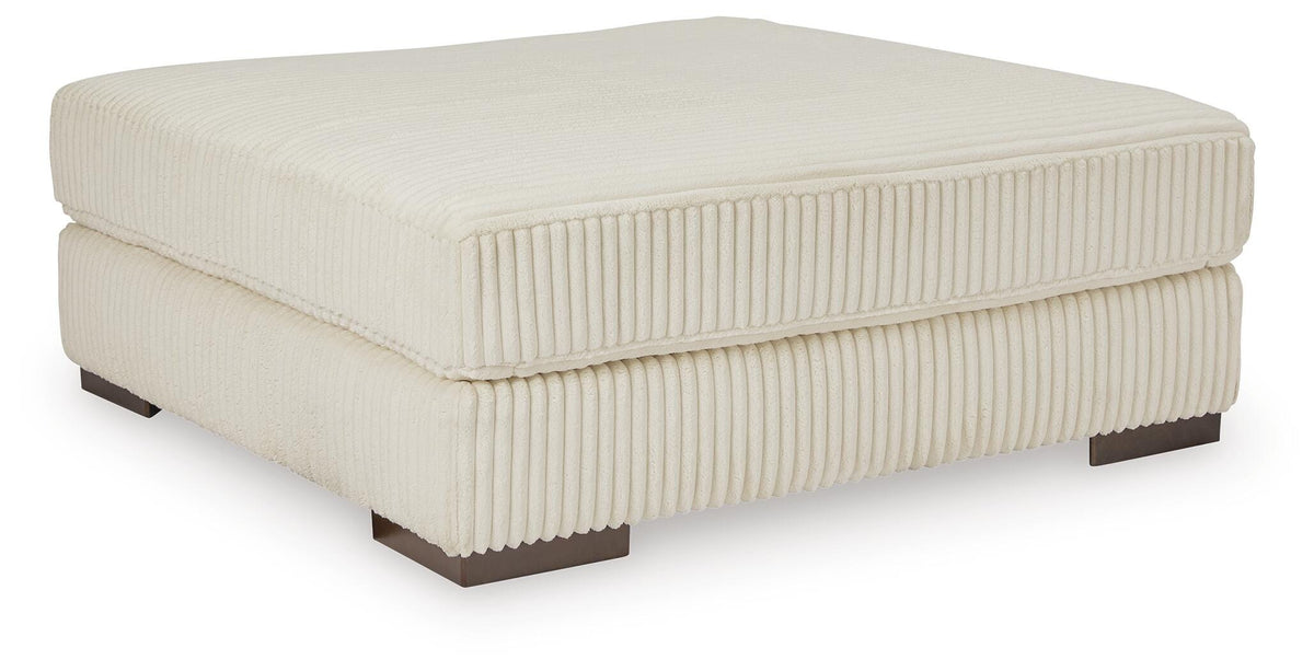 Lindyn Oversized Accent Ottoman Velvet