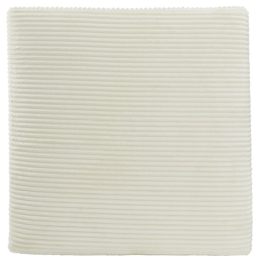 Lindyn Oversized Accent Ottoman Velvet