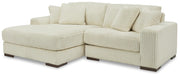 Lindyn 2-Piece Sectional with Chaise Velvet