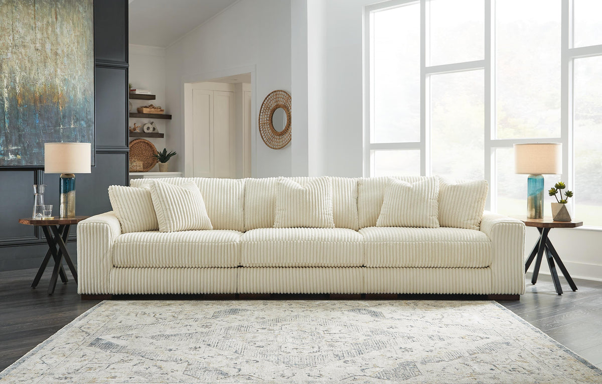 Lindyn 3-Piece Sectional Sofa Velvet
