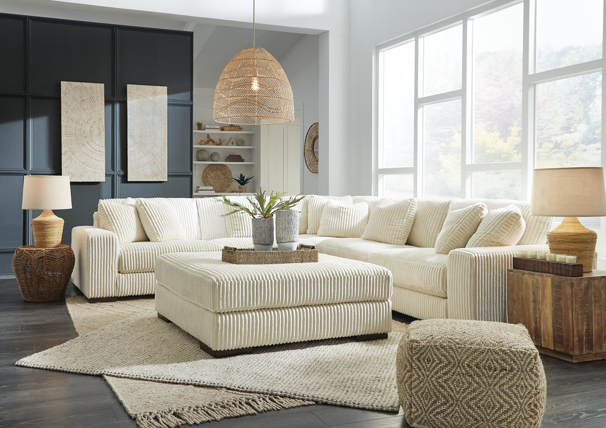Lindyn 5-Piece Sectional with Ottoman